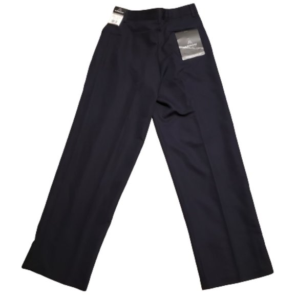 Arrow Pleated Dress Pants Navy Blue Women's 14 | 27x28 Business Formal Brand New - Picture 2 of 9